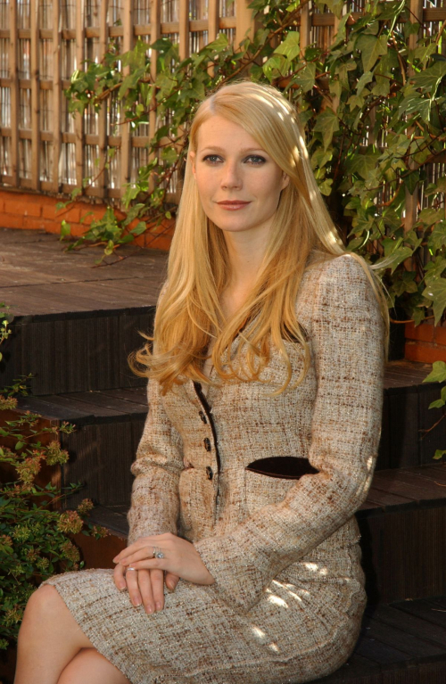 Gwyneth Paltrow at Sky Captain and the World of Tomorrow Photocall, Madrid, 2004