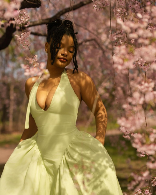 Halle Bailey at Photoshoot, April 2025
