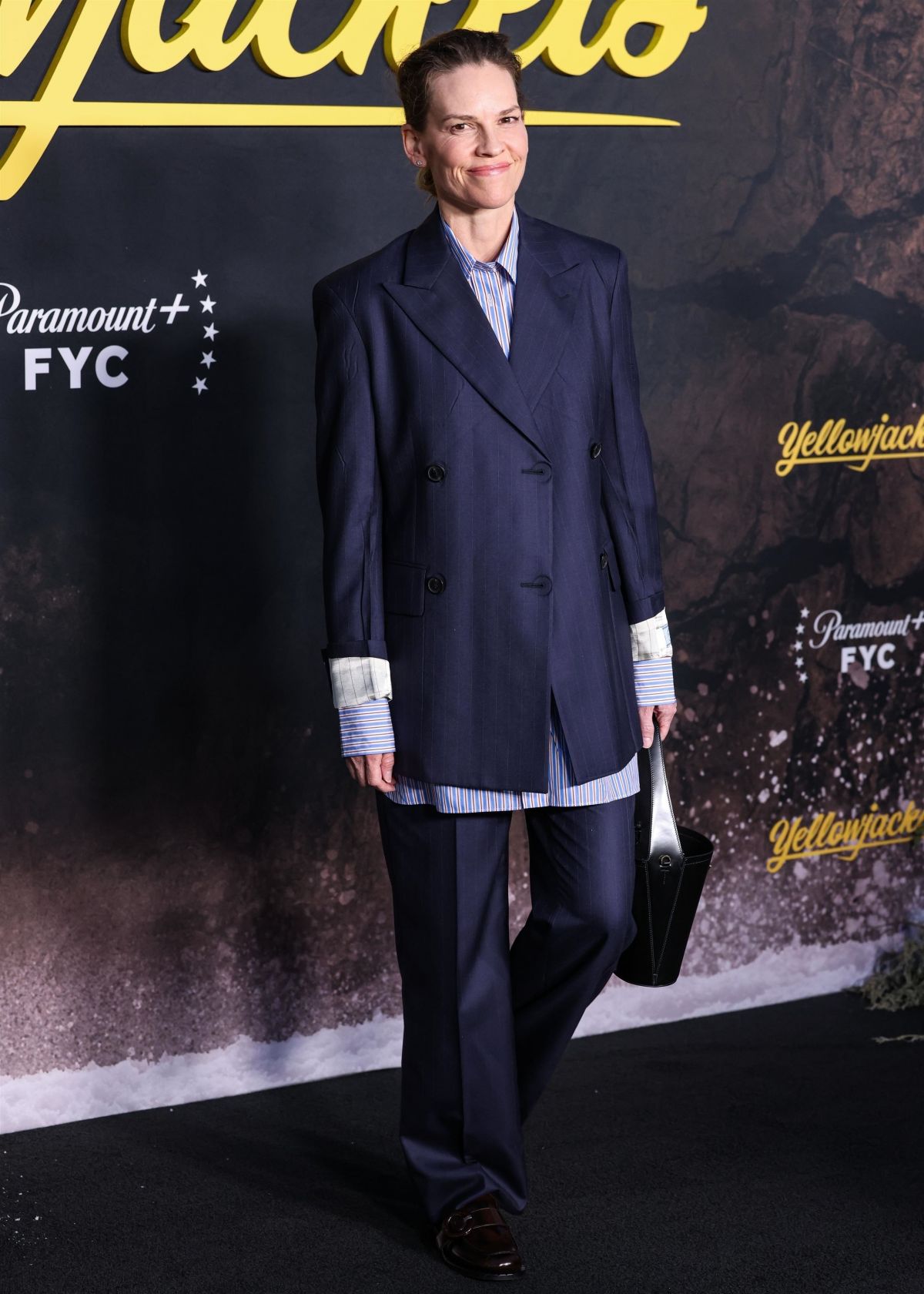 Hilary Swank at Yellowjackets FYC screening, April 2025
