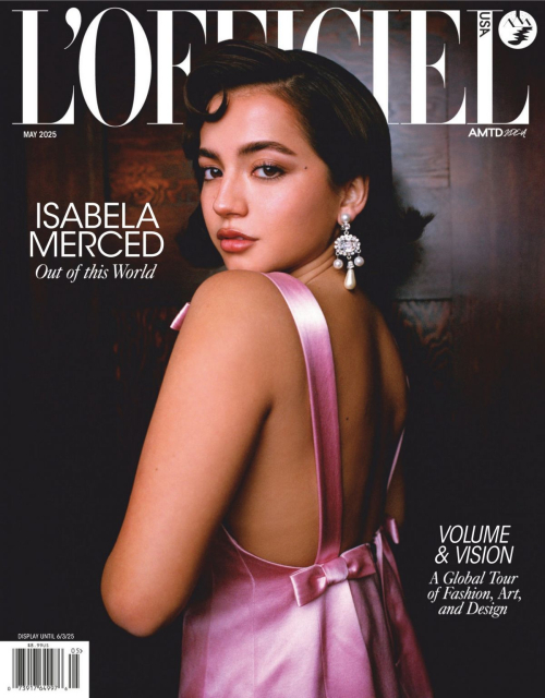Isabela Merced in L'Officiel USA, May 2025