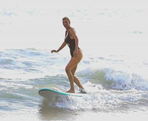 Ivanka Trump in swimsuit beach Costa Rica, April 2025 5