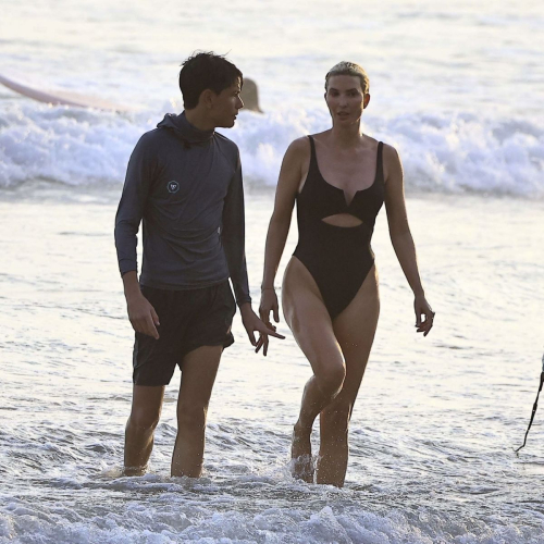 Ivanka Trump in swimsuit beach Costa Rica, April 2025 7