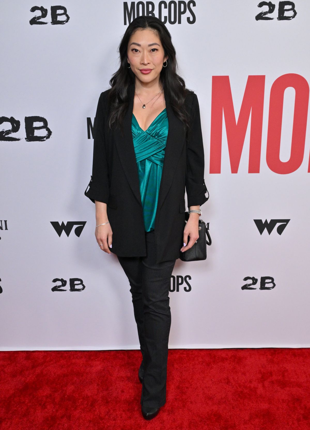 Jackie Dallas at Mob Cops Screening Los Angeles, April 2025