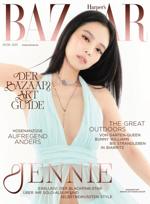 Jennie in Harper’s Bazaar Germany, May 2025