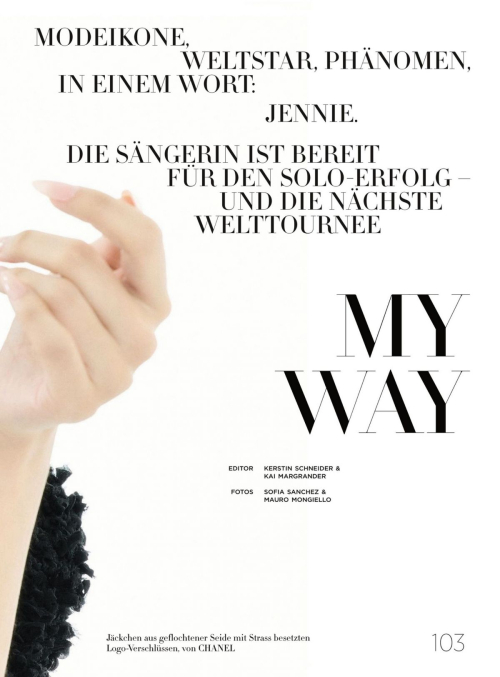 Jennie in Harper’s Bazaar Germany, May 2025 10