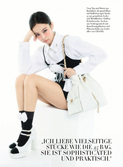 Jennie in Harper’s Bazaar Germany, May 2025 4