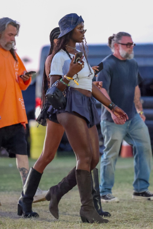 Jodie Turner-Smith attends Coachella Festival in Indio, April 2025 1