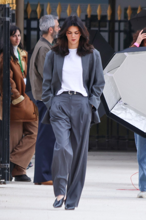 Kendall Jenner on Set of L’Oreal Commercial Paris, April 2025 1