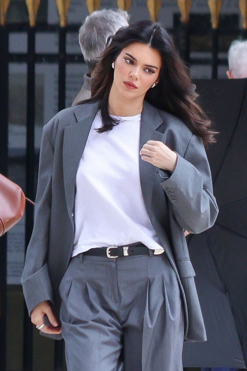 Kendall Jenner on Set of L’Oreal Commercial Paris, April 2025 6