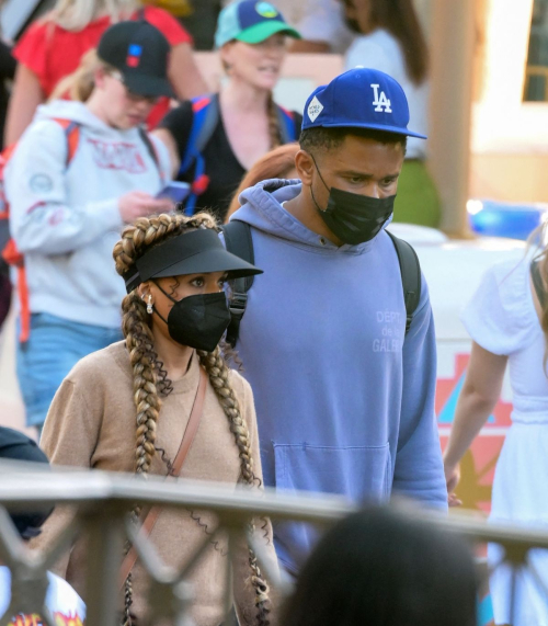 Kerry Washington out at Disneyland, April 2025