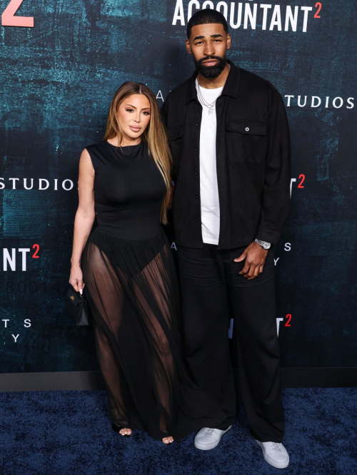Larsa Pippen and Jeff Coby at Accountant 2 Premiere, April 2025 1