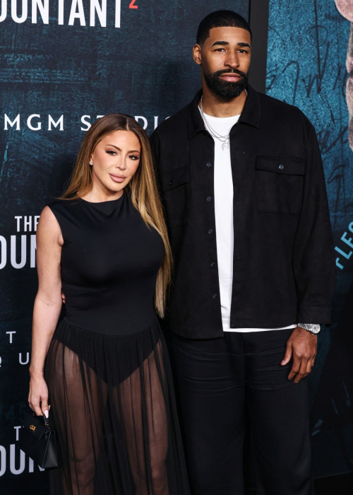 Larsa Pippen and Jeff Coby at Accountant 2 Premiere, April 2025 2