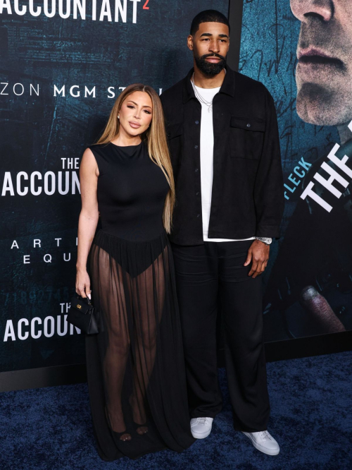 Larsa Pippen and Jeff Coby at Accountant 2 Premiere, April 2025 4