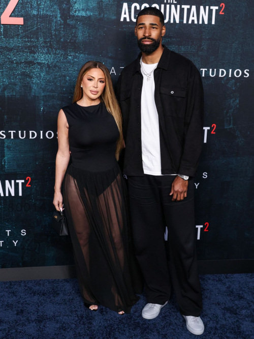 Larsa Pippen and Jeff Coby at Accountant 2 Premiere, April 2025 6