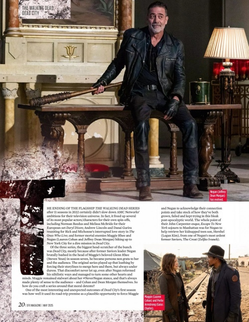 Lauren Cohan in SFX Magazine, May 2025 5