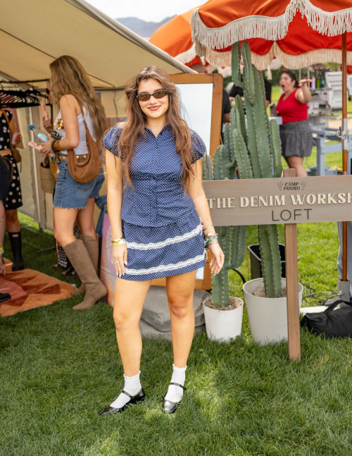 Lexi Jayde at Camp Poosh in Thermal desert setting, April 2025