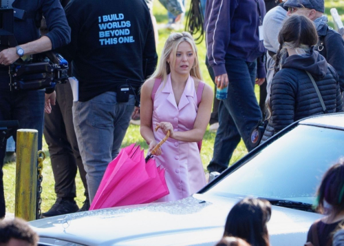 Lexi Minetree on Set of Series Elle Vancouver BC, April 2025 2