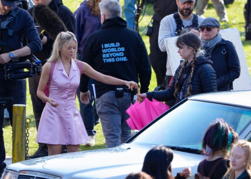 Lexi Minetree on Set of Series Elle Vancouver BC, April 2025 5