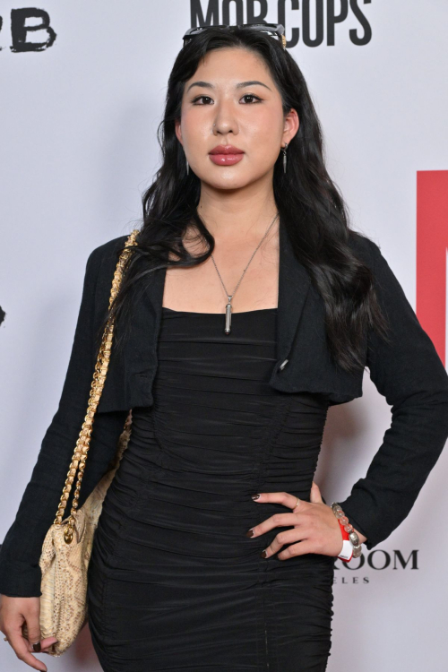 Li Zhixuan at Mob Cops Screening Los Angeles, April 2025 5