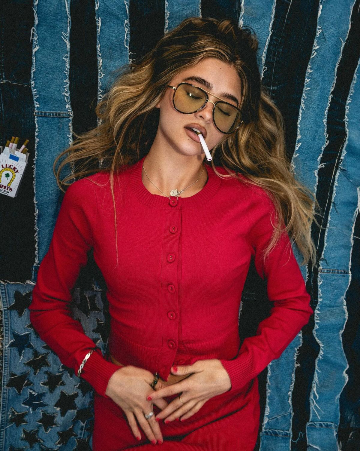 Lizzy Greene at a Photoshoot, April 2025