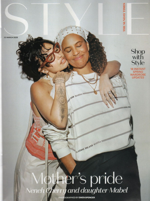Mable McVey and Nenec Cherry in Style Magazine, March 2025