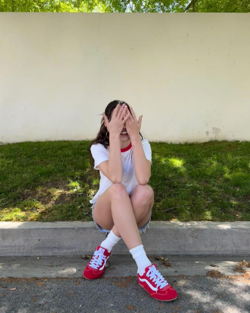 Maddie Ziegler for Vans Shoes, April 2025 1