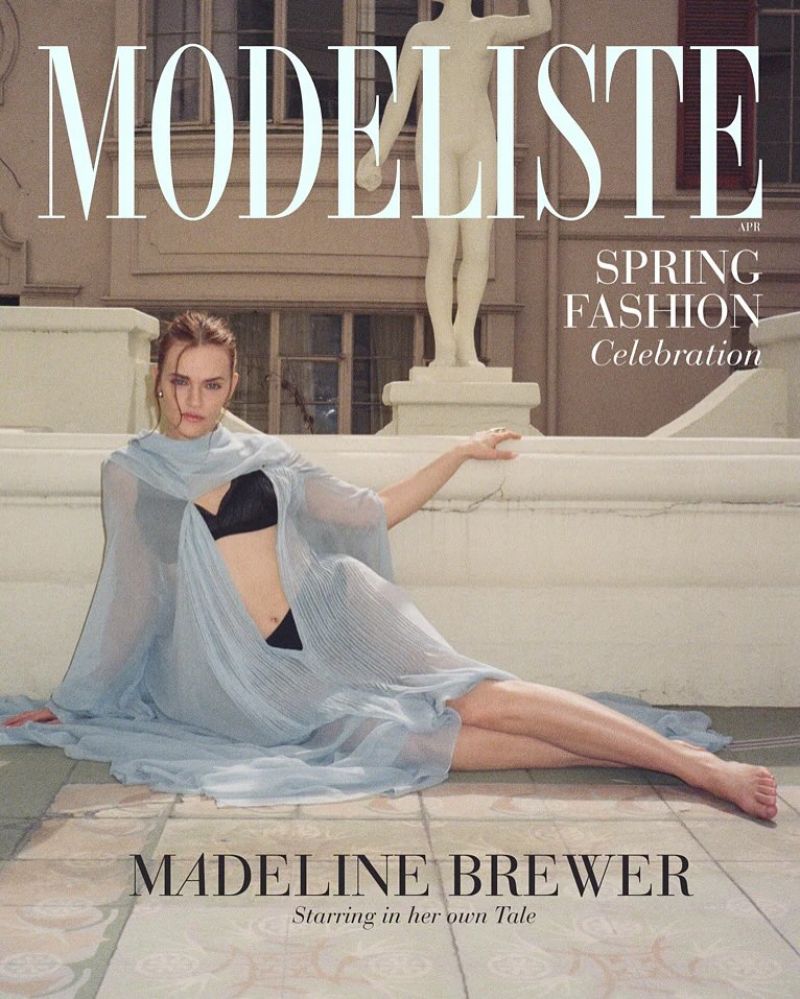 Madeline Brewer for Modeliste Magazine, April 2024