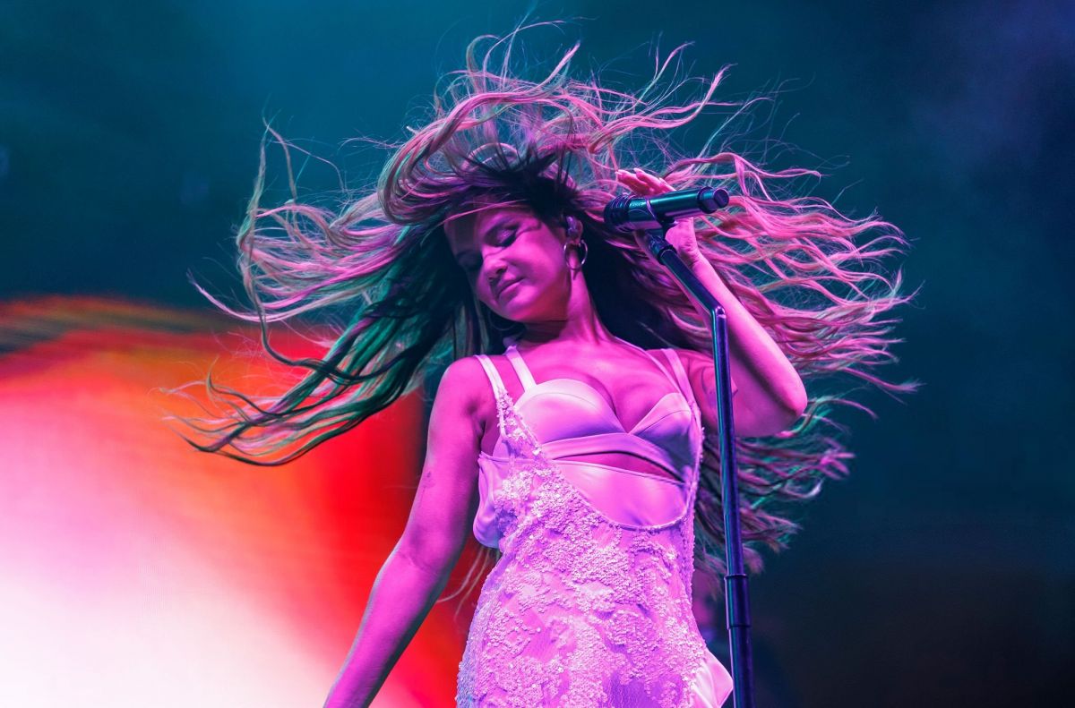 Maren Morris at White Claw Sessions in Palm Springs, April 2025