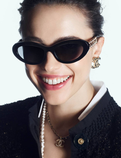 Margaret Qualley for Chanel Eyewear Campaign, Spring 2025 1