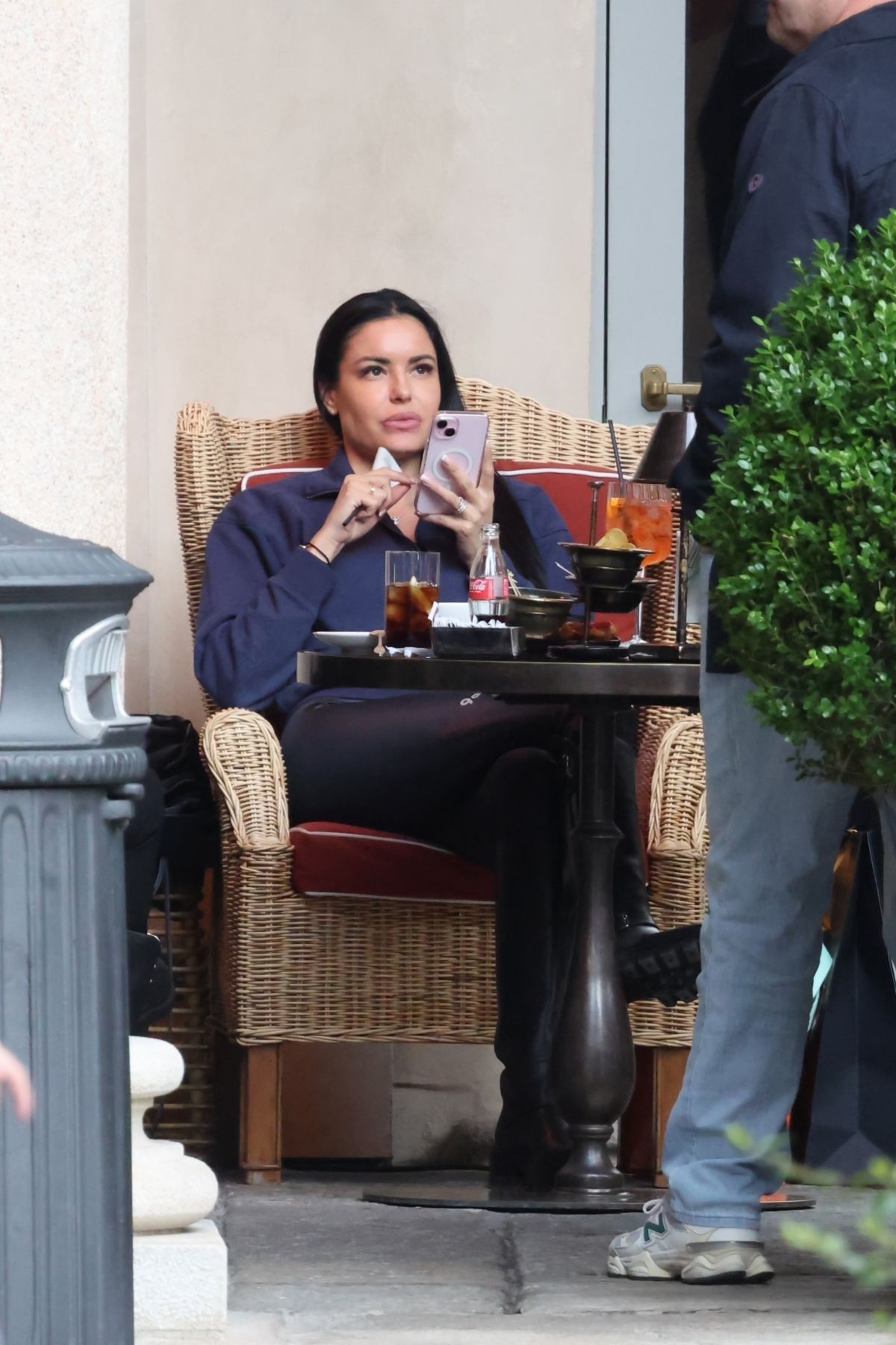 Marijana Vidovic Purchasing a Suitcase at Rimowa Store, April 2025