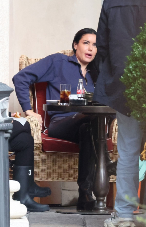 Marijana Vidovic Purchasing a Suitcase at Rimowa Store, April 2025 5