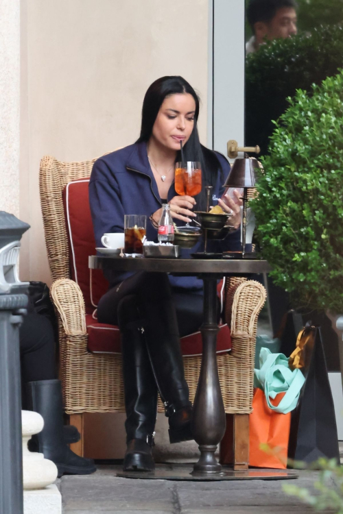 Marijana Vidovic Purchasing a Suitcase at Rimowa Store, April 2025 8