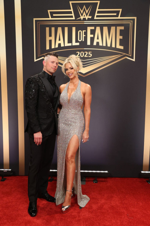 Maryse at WWE 2025 Hall of Fame Ceremony in Las Vegas, April 2025 5
