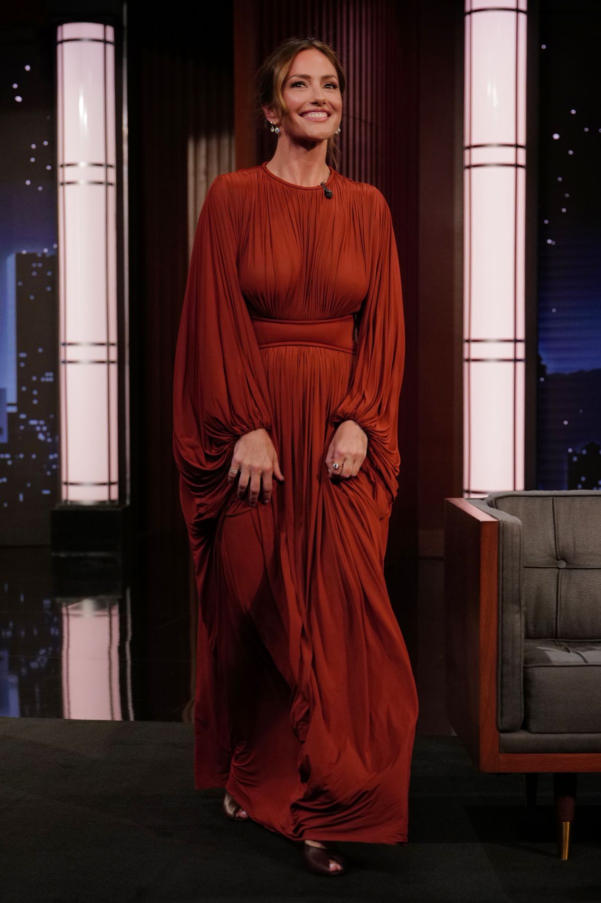 Mika Kelly at Jimmy Kimmel Live, April 2025