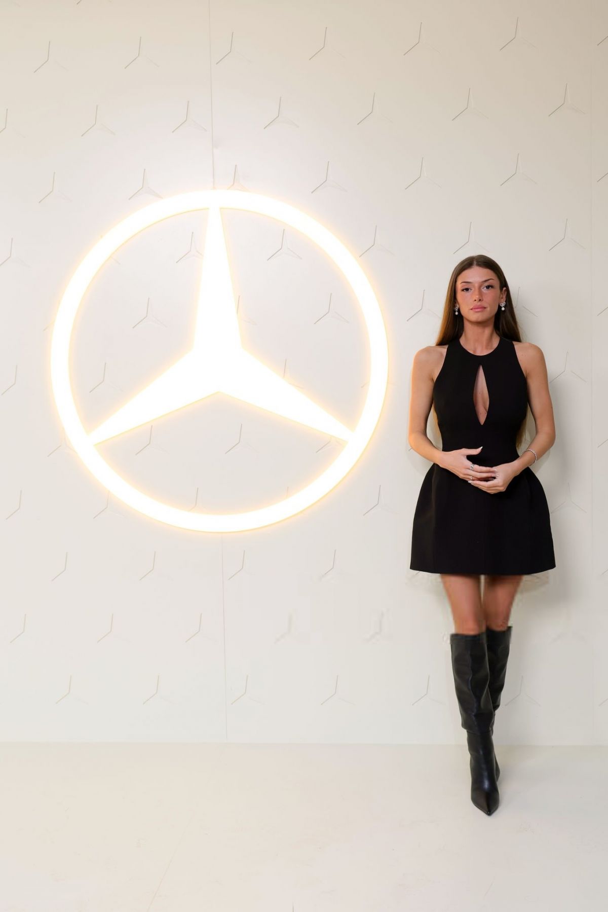 Mimi Keene at Mercedes-Benz CLA World Premiere, March 2025