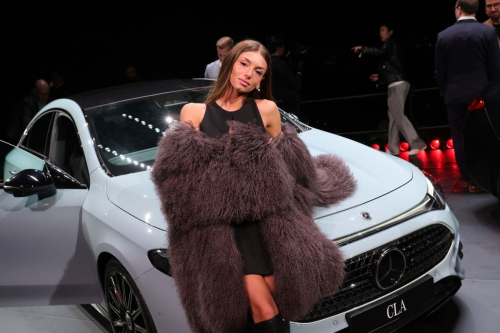 Mimi Keene at Mercedes-Benz CLA World Premiere, March 2025 1