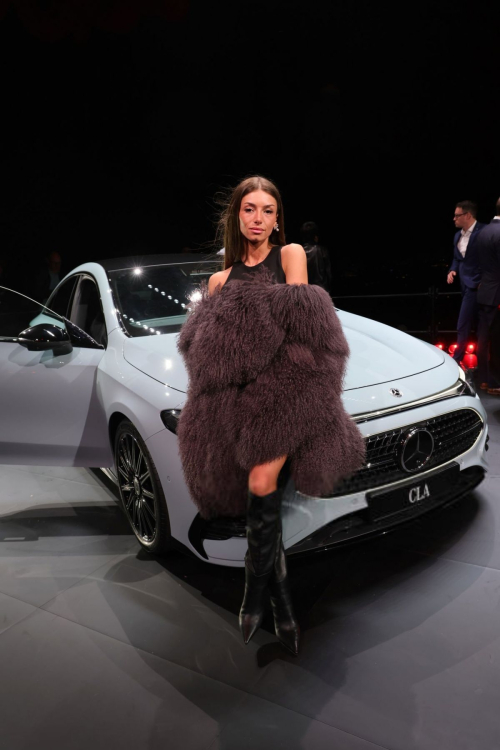 Mimi Keene at Mercedes-Benz CLA World Premiere, March 2025 2