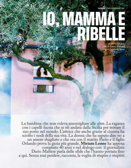 Miriam Leone in Grazia Italy, April 2025 11