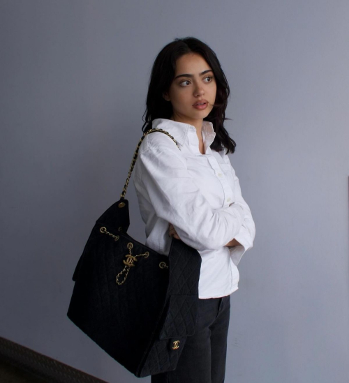 Nailea Devora for Chanel 25 photoshoot, April 2025