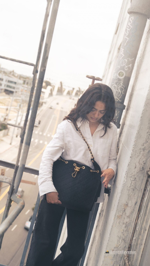 Nailea Devora for Chanel 25 photoshoot, April 2025 1