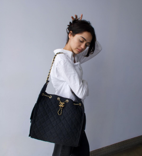 Nailea Devora for Chanel 25 photoshoot, April 2025 2