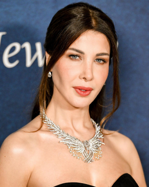 Nancy Ajram at Tiffany & Co. Blue Book Launch in New York City, April 2025