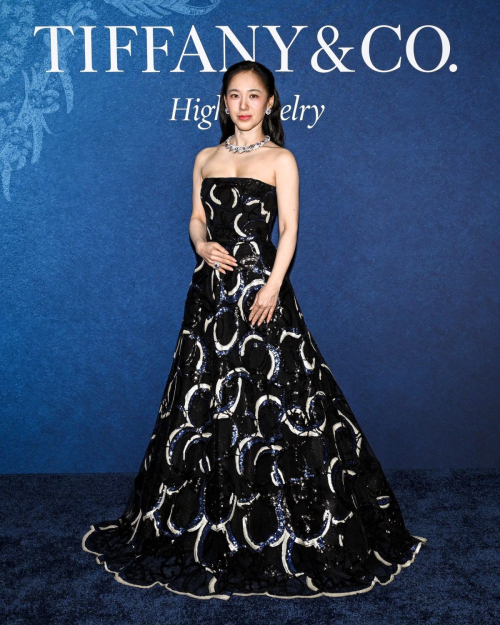 Park Joo-Mi at Tiffany & Co. Blue Book Launch in New York City, April 2025