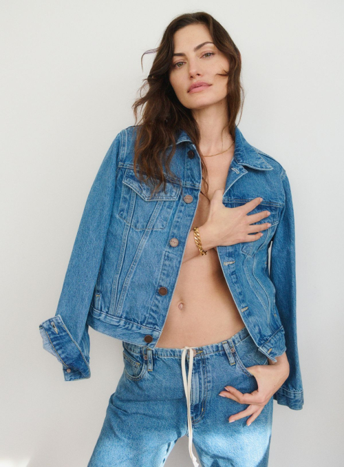 Phoebe Tonkin for La Ligne The Natural Campaign, April 2025