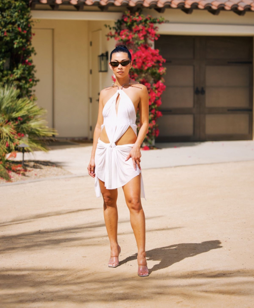 Raissa Gerona Arrives at Revolve Festival, April 2025 4