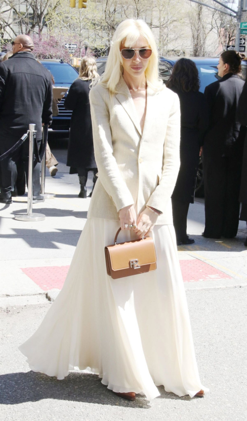 Sabine Getty at Ralph Lauren Fall 2025 Collection Show in New York, April 2025 2