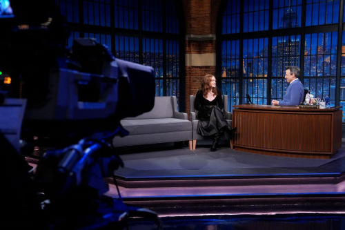 Sadie Sink at Late Night with Seth Meyers, April 2025 3