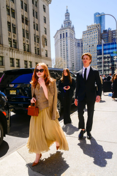 Sadie Sink at Ralph Lauren Fall Collection Show, April 2025 3