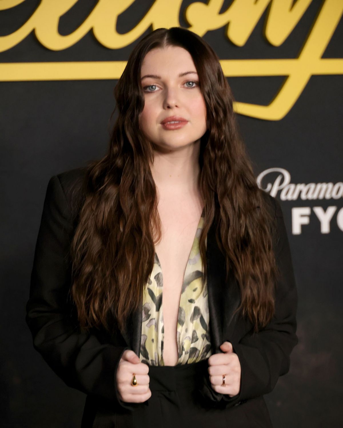 Sammi Hanratty at Yellowjackets Emmy event, April 2025