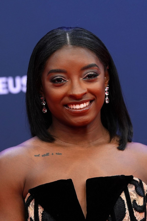 Simone Biles at 2025 Laureus World Sport Awards in Madrid, April 2025 8